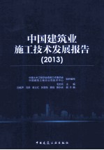 中国建筑业施工技术发展报告  2013