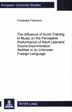 THE INFLUENCE OF AURAL TRAINING IN MUSIC ON THE PERCEPTIVE PERFORMANCE OF ADULT LEARNERS' SOUND-DISC