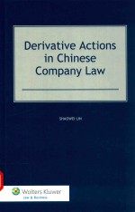 Derivative actions in Chinese company law