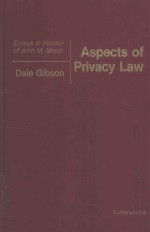 Aspects of Privacy Law