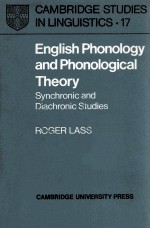 ENGLISH PHONOLOGY AND PHONOLOGICAL THEORY