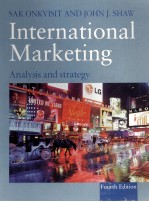 INTERNATIONAL MARKETING ANALYSIS AND STRATEGY FOURTH EDITION