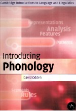 INTRODUCING PHONOLOGY