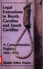 Legal executions in North Carolina and South Carolina