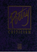 POETRY CRITICISM VOLUME 46