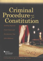 Criminal procedure and the Constitution