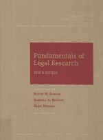 Fundamentals of legal research