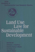 Land use law for sustainable development