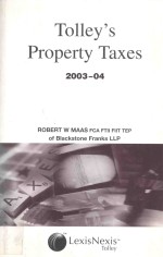 Tolley's property taxes2003-04