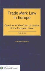 Trade mark law in Europe