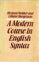 A MODERN COURSE IN ENGLISH SYNTAX