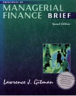 PRINCIPLES OF MANAGERIAL FINANCE BRIEF SECOND EDITION