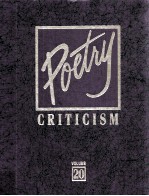 POETRY CRITICISM VOLUME 20