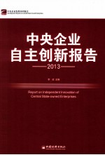 中央企业自主创新报告  2013