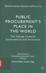 Public procurement's place in the world