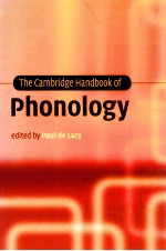 THE CAMBRIDGE HANDBOOK OF PHONOLOGY