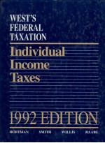 WEST'S FEDERAL TAXATION 1990 ANNUAL EDITION INDIVIDUAL INCOME TAXES