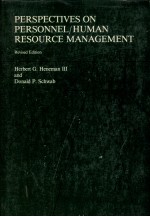 PERSPECTIVES ON PERSONNEL/HUNMAN RESOURCE MANAGEMENT