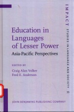 EDUCATION IN LANGUAGES OF LESSER POWER ASIA-PACIFIC PERSPECTIVES