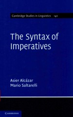 THE SYNTAX OF IMPERATIVES