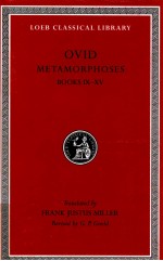 OVID METAMORPHOSES BOOKS IX-XV