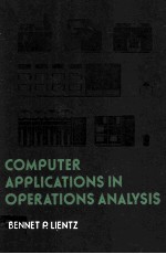 Computer Applications In Operations Analysis