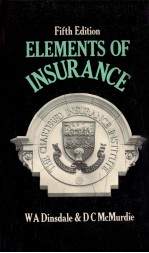 FIFTH EDITION ELEMENTS OF INSURANCE