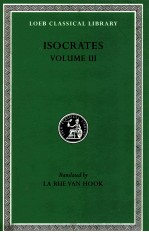 ISOCRATES VOLUME 3