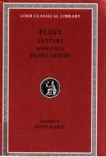 PLINY LETTERS BOOKS VIII-X PANEGYRICUS