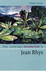 JEAN RHYS THE CAMBRIDGE INTRODUCTION TO