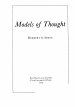 MODELS OF THOUGHT