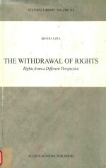 The withdrawal of rights