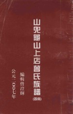 山兜龟山上店曾氏族谱  四房