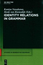 IDENTITY RELATIONS IN GRAMMAR