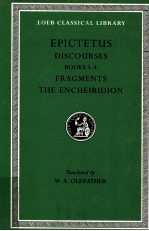 EPICTETUS THE DISCOURSES BOOKS 3-4