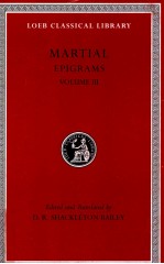 MARTIAL EPIGRAMS VOLUME 3