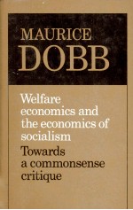 WELFARE ECONOMICS AND THE ECONOMICS OF SOCIALIAM