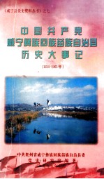 中共共产党威宁彝族回族苗族自治县历史大事记  1934-1965年