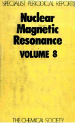 NUCLEAR MAGNETIC RESONANCE VOLUME 8