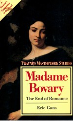 MADAME BOVARY THE END OF ROMANCE