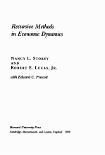 RECURSIVE METHODS IN ECONOMIC DYNAMICS