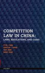 COMPETITION LAW IN CHINA: LAWS