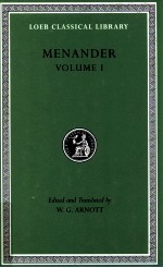 MENANDER VOLUME 1