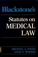 Blackstone's statutes on medical law