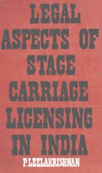 Legal aspects of stage carriage licensing in india