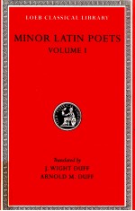 MINOR LATIN POETS VOLUME 1