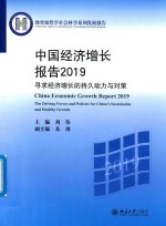 中国经济增长报告.2019  寻求经济增长的持久动力与对策