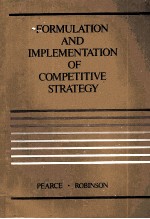 FORMULATION AND IMPLEMENTATION OF COMPETITIVE STRATEGY