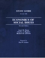 Study Guide For Use With Economics Of Social Issues Eleventh Edition