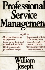 PROFESSIONAL SERVICE MANAGEMENT